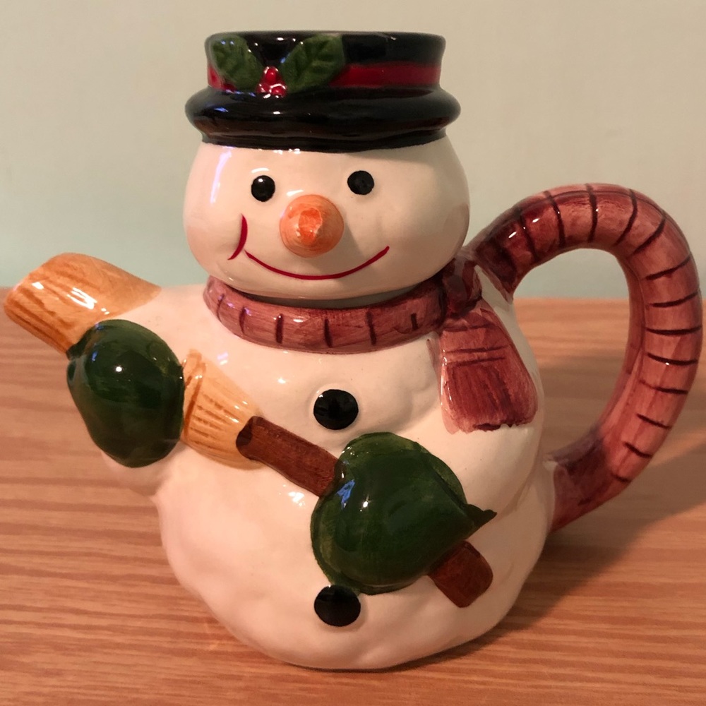 Worlds Bazaar Inc Snowman Liquid Holder